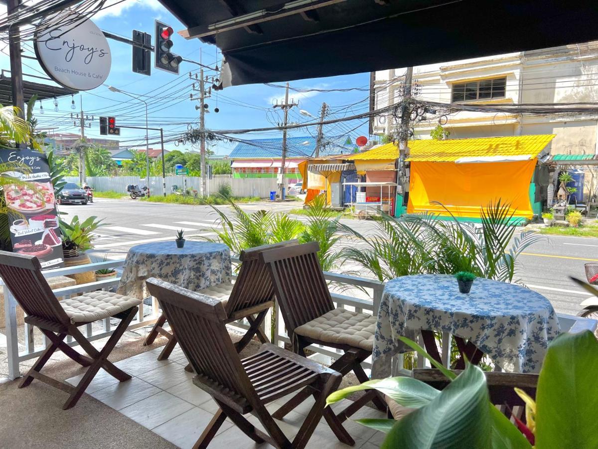 Ban Karon Enjoy'S Beach House & Cafe' מראה חיצוני תמונה
