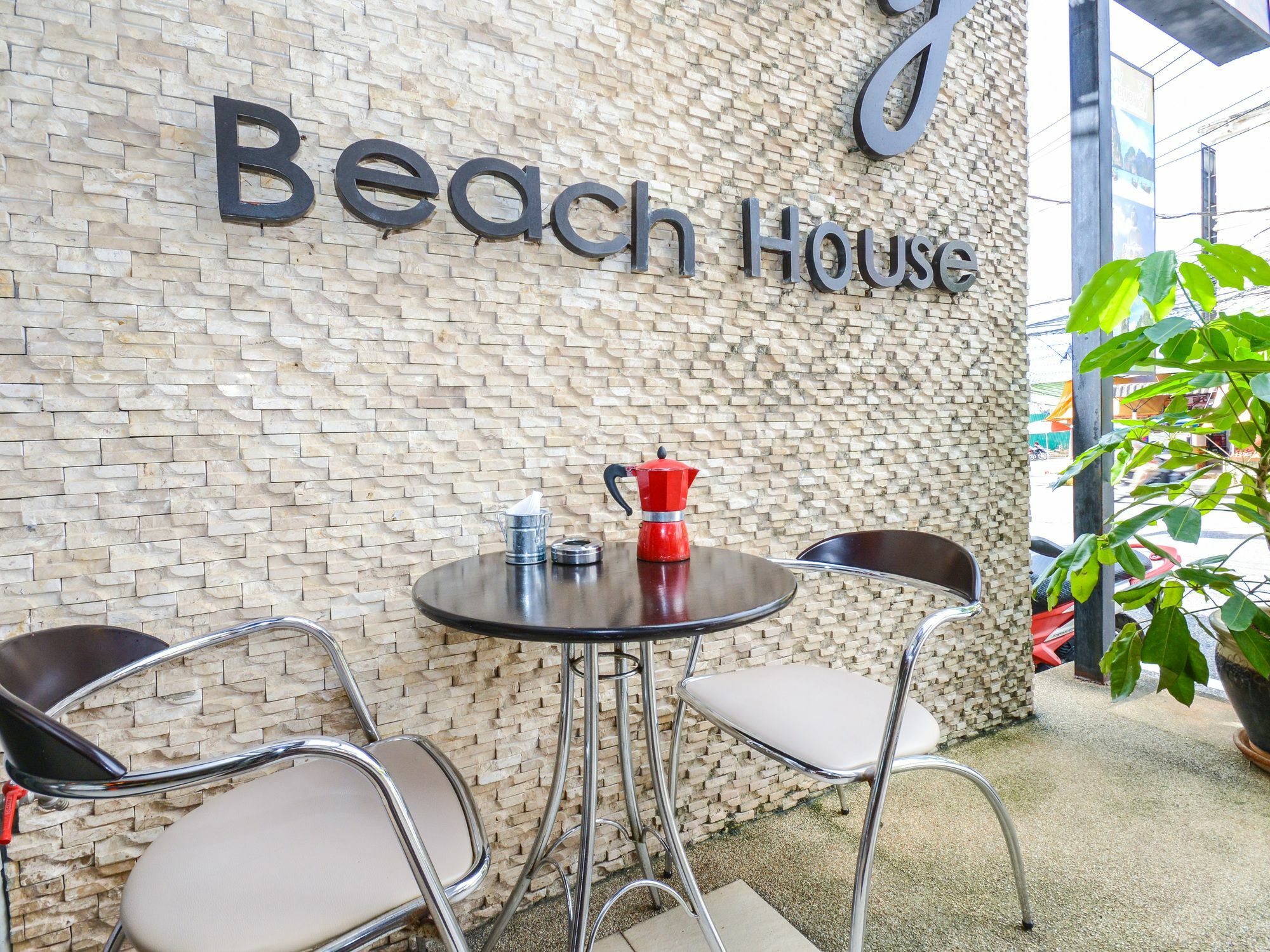Ban Karon Enjoy'S Beach House & Cafe' מראה חיצוני תמונה